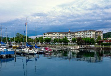 An image of the Watkins Glen Harbor Hotel in Watkins Glen NY